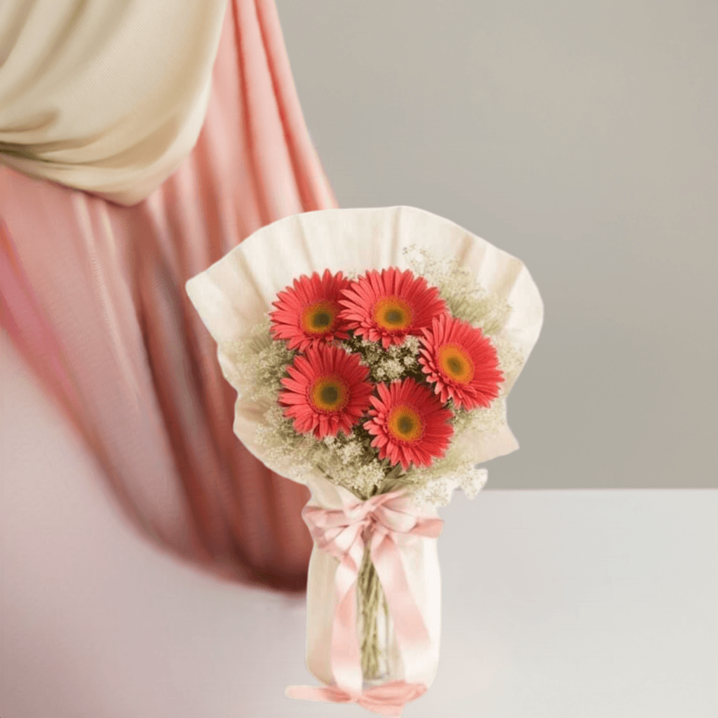 Flower Whisper - Flower Bouquet + Cake + Live Guitarist Performance - The Luxury Floret