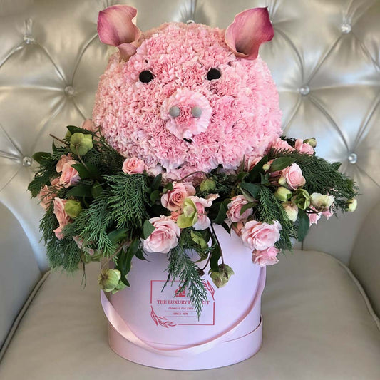 Floral Floof - Piglet