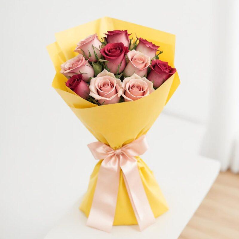 Summer Love - Flower Bouquet + Cake + Live Guitarist Performance - The Luxury Floret