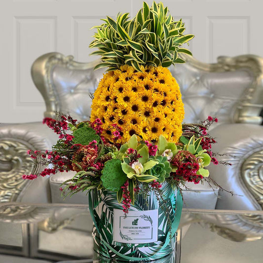 Pineapple On Pedestal