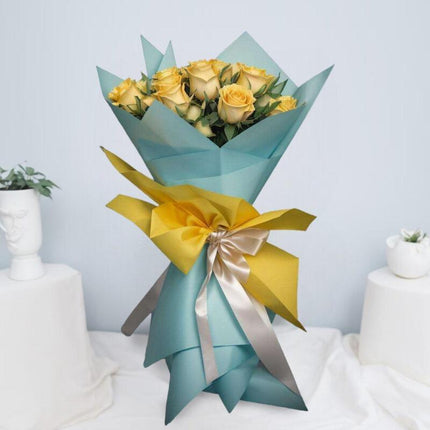 Sunshine Sensation - 2 Hrs Delivery Flower Bouquet Only - The Luxury Floret